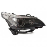 Фара правая линзованная (ксенон) с регулирующим мотором с led (светодиоды) BMW E60